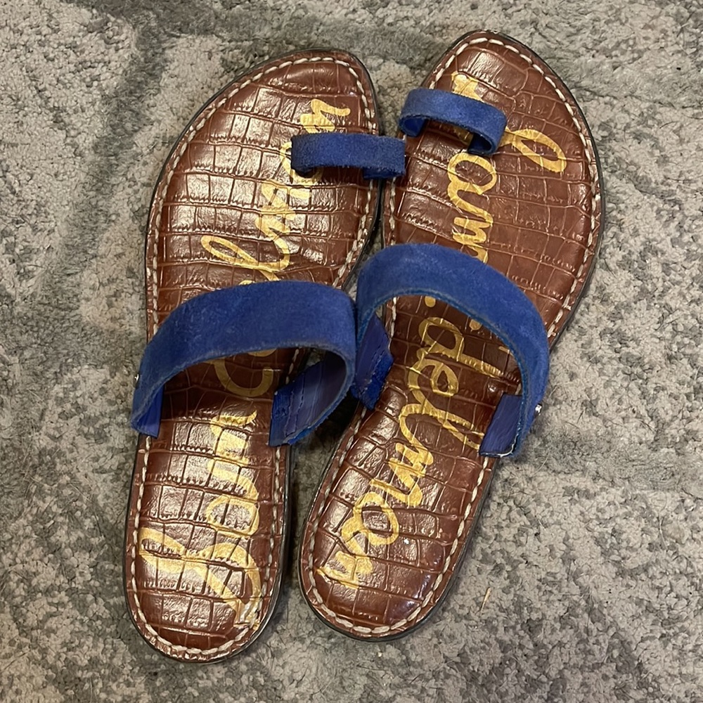 Sam Edelman Royal Blue Slippers